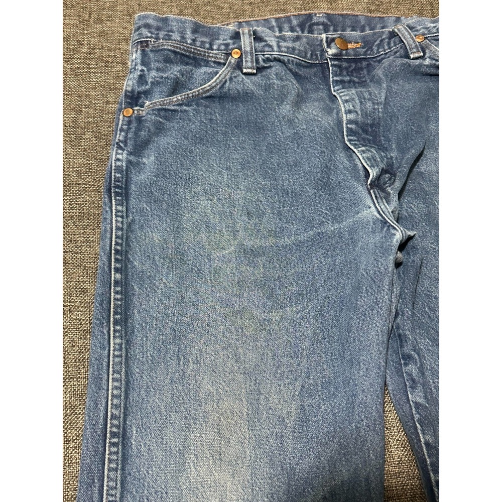 Wrangler Men's 36 X 34 Cowboy Cut Straight Leg Jeans - Picture 7 of 13